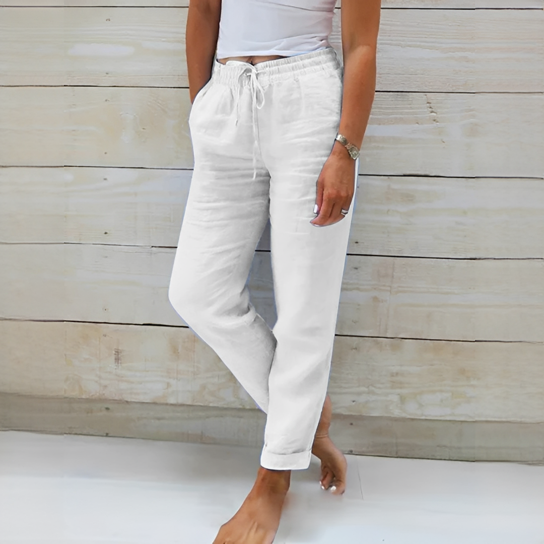 Elinna - Pantalon d'été femme moderne