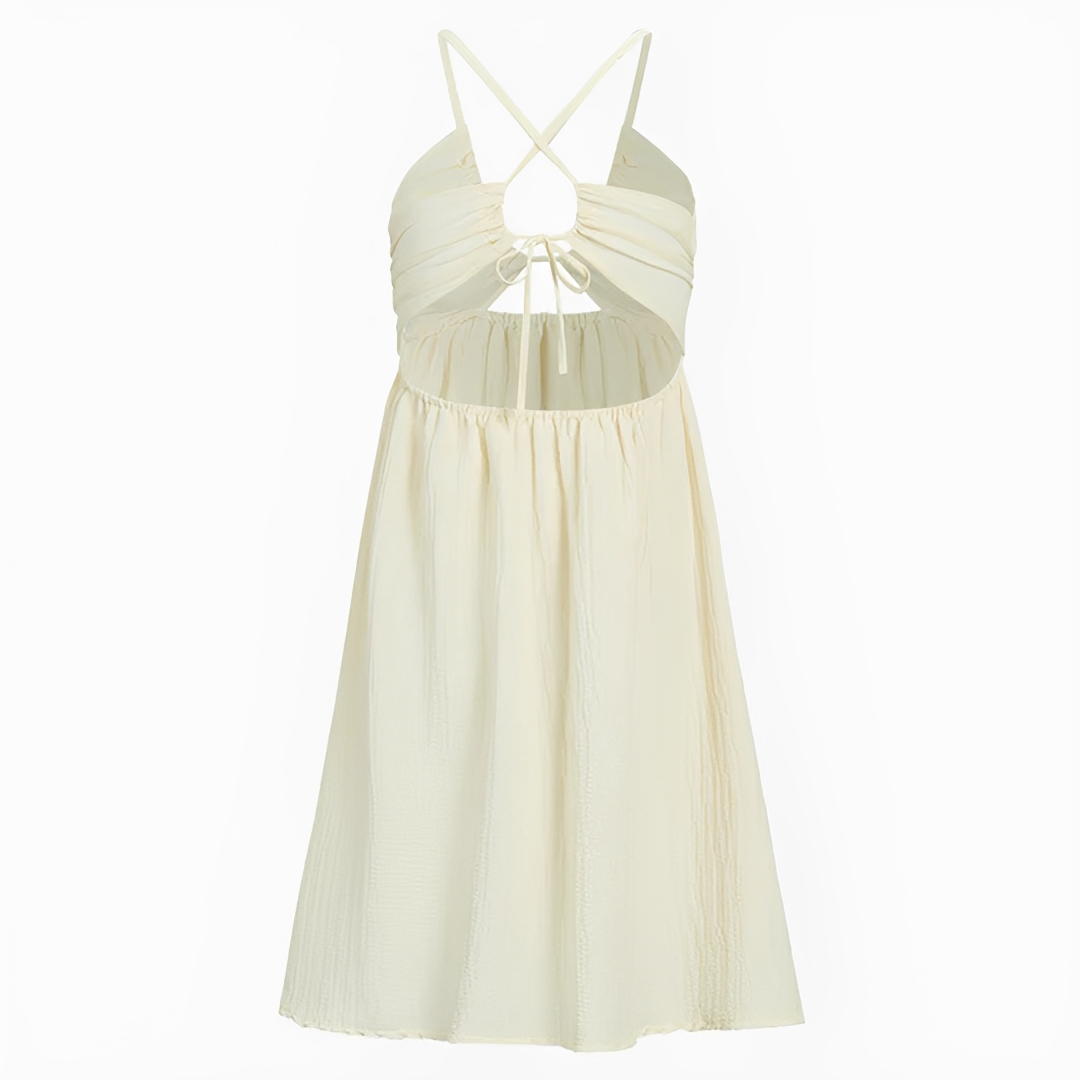 Edna - Robe midi dos nu élégante