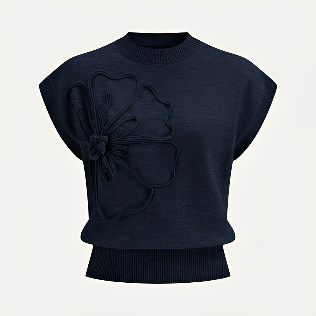 Jocelyn - Haut floral décontracté