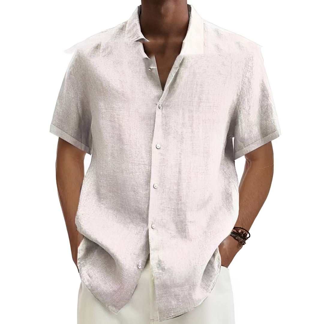 Aamon - Chemise d'été légère et respirante pour homme