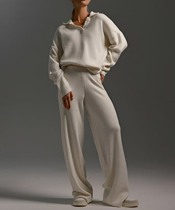 Rosie – Ensemble pull et pantalon pour femmes – Douillet et relax