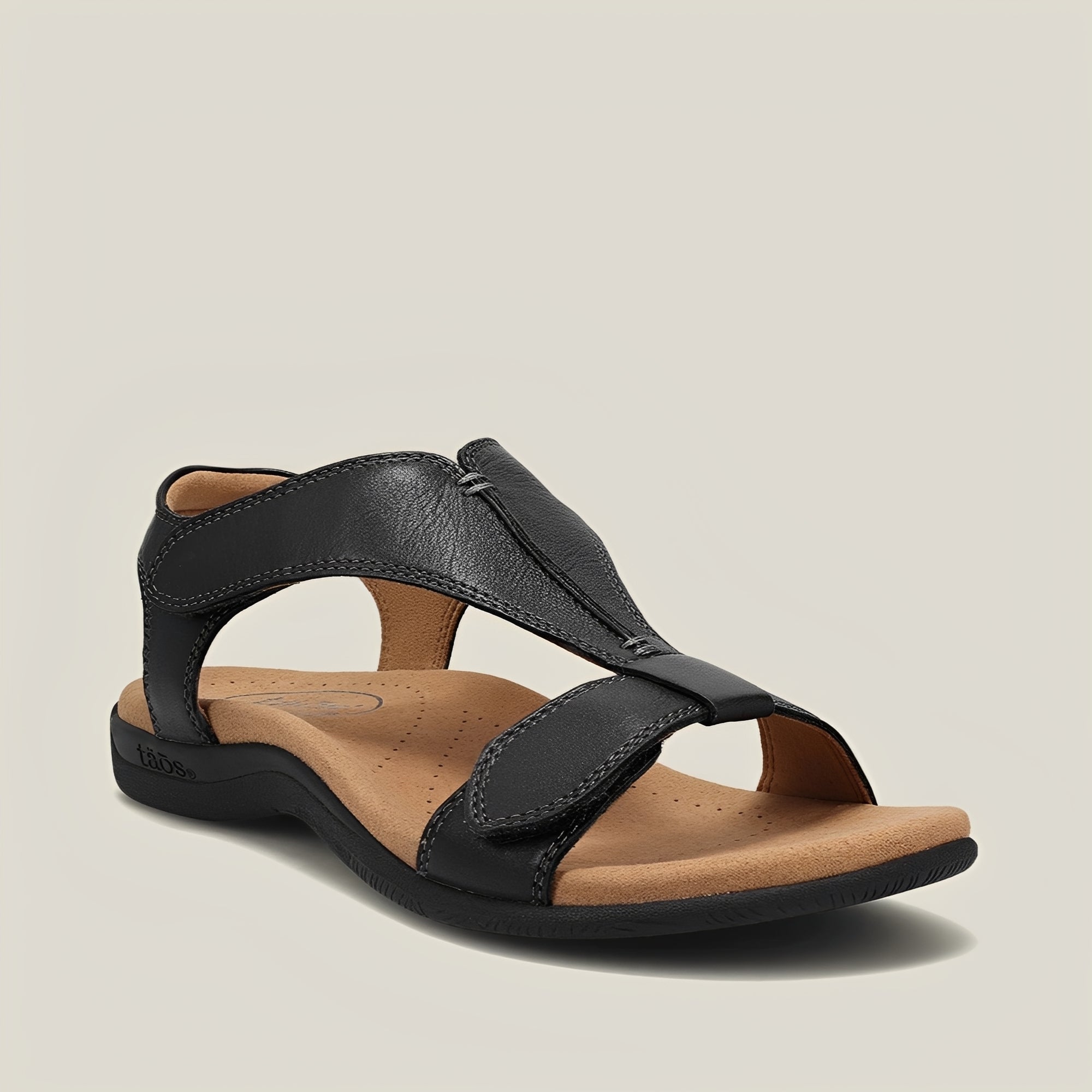 Sharon - Sandales à plateforme avec attache Velcro