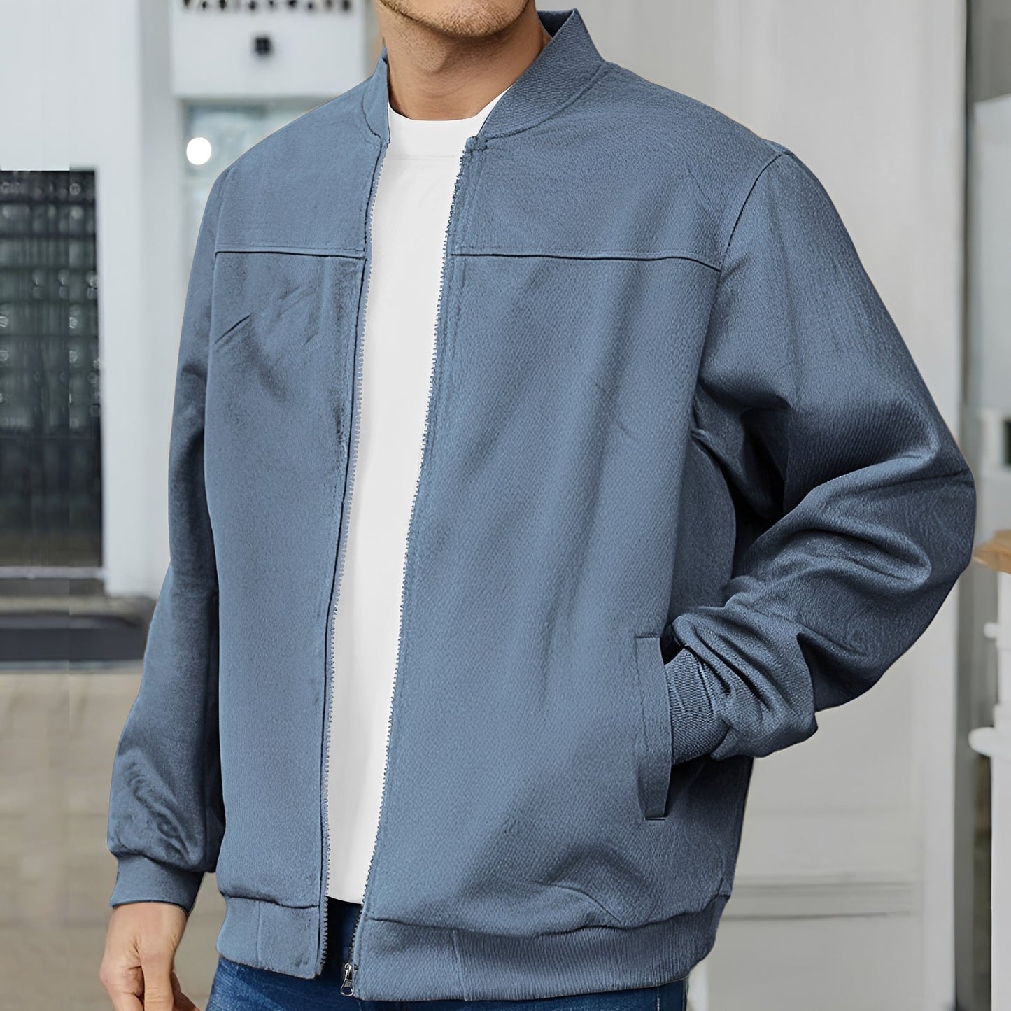 Aiden – Bomber pour homme – look décontracté