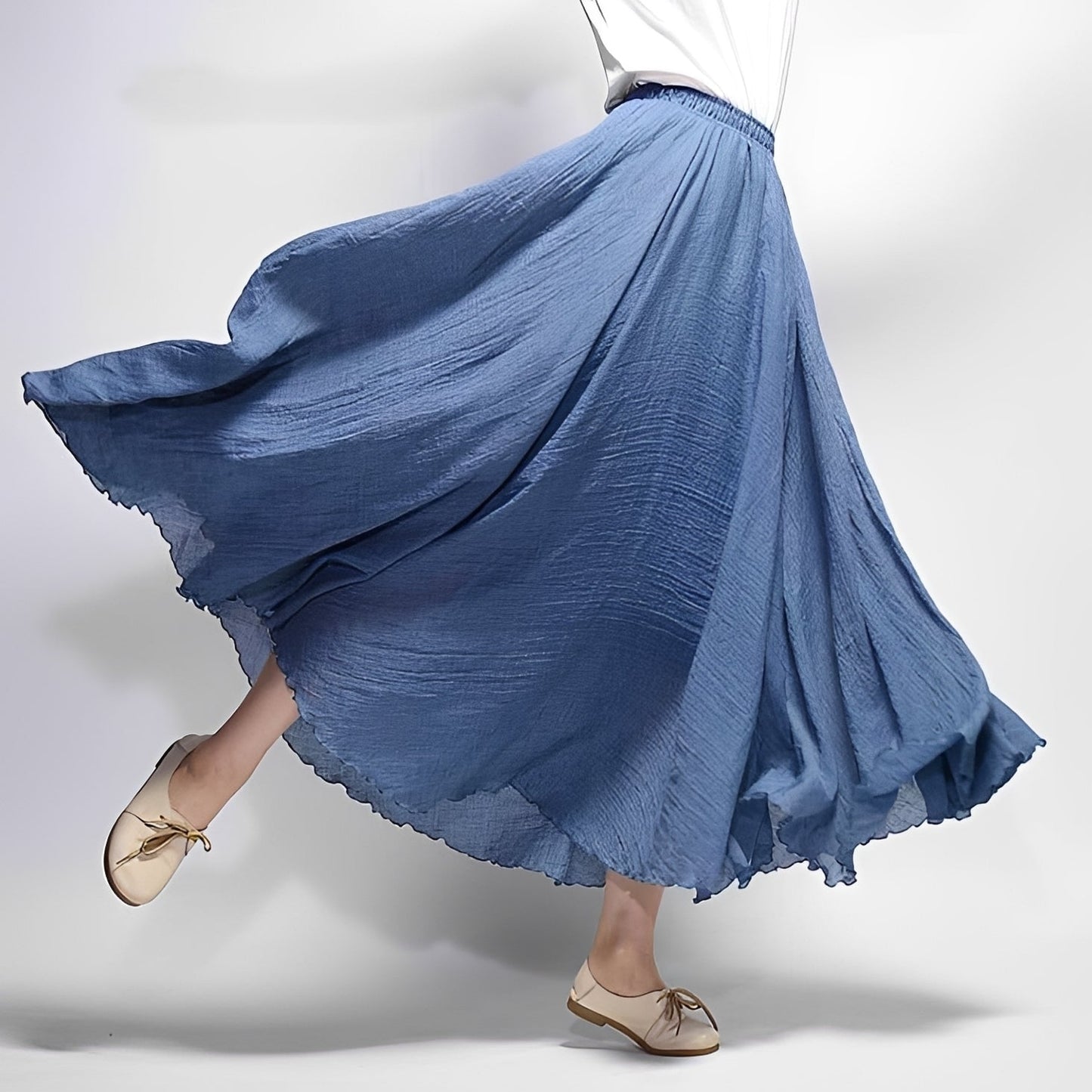 Alina - Jupe Longue Bohème Aérienne