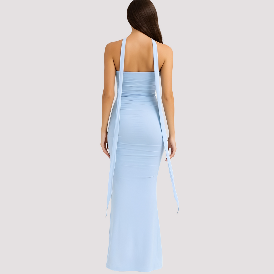 Antonia - Robe élégante ajustée avec col