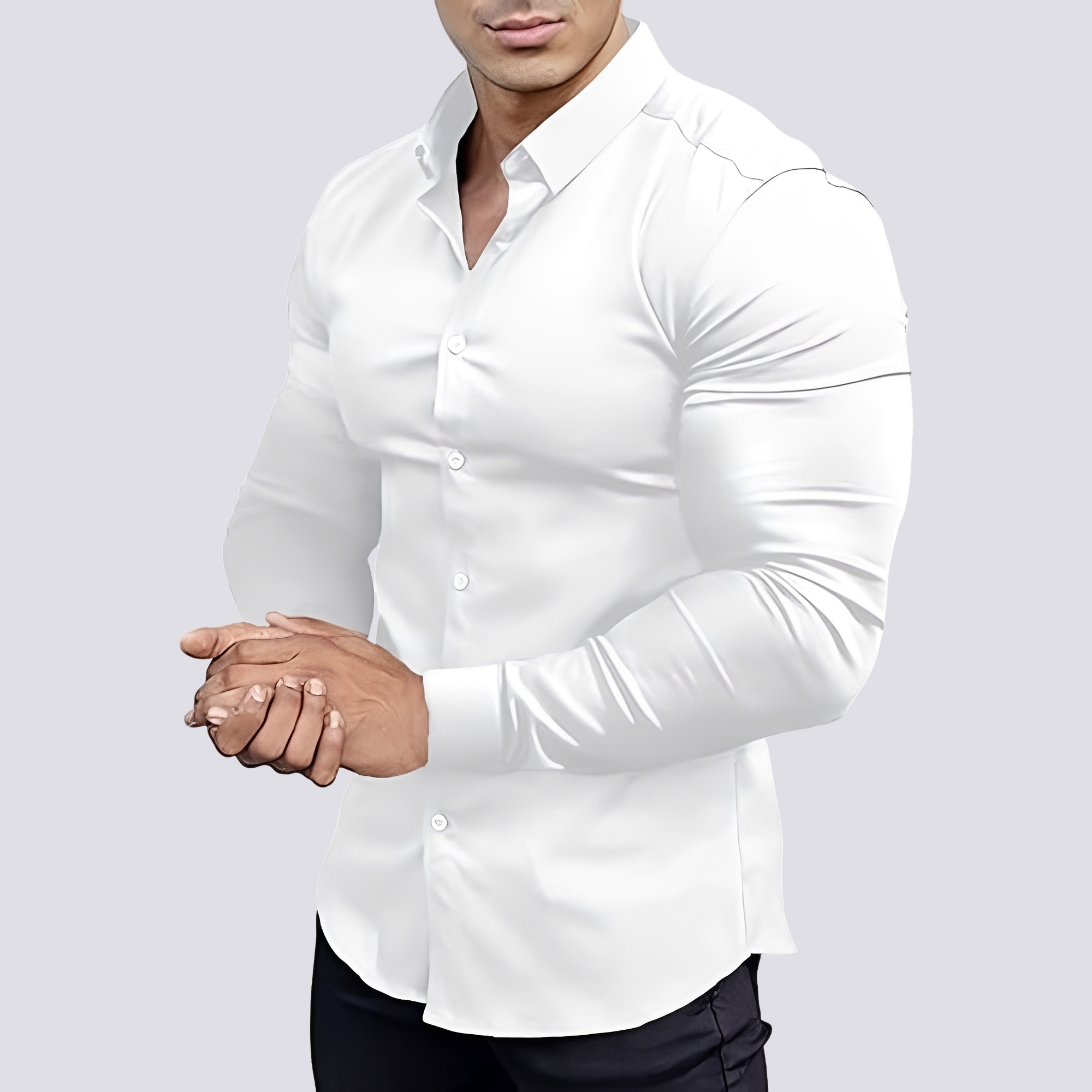 Benson - Chemise Ajustée et Décontractée