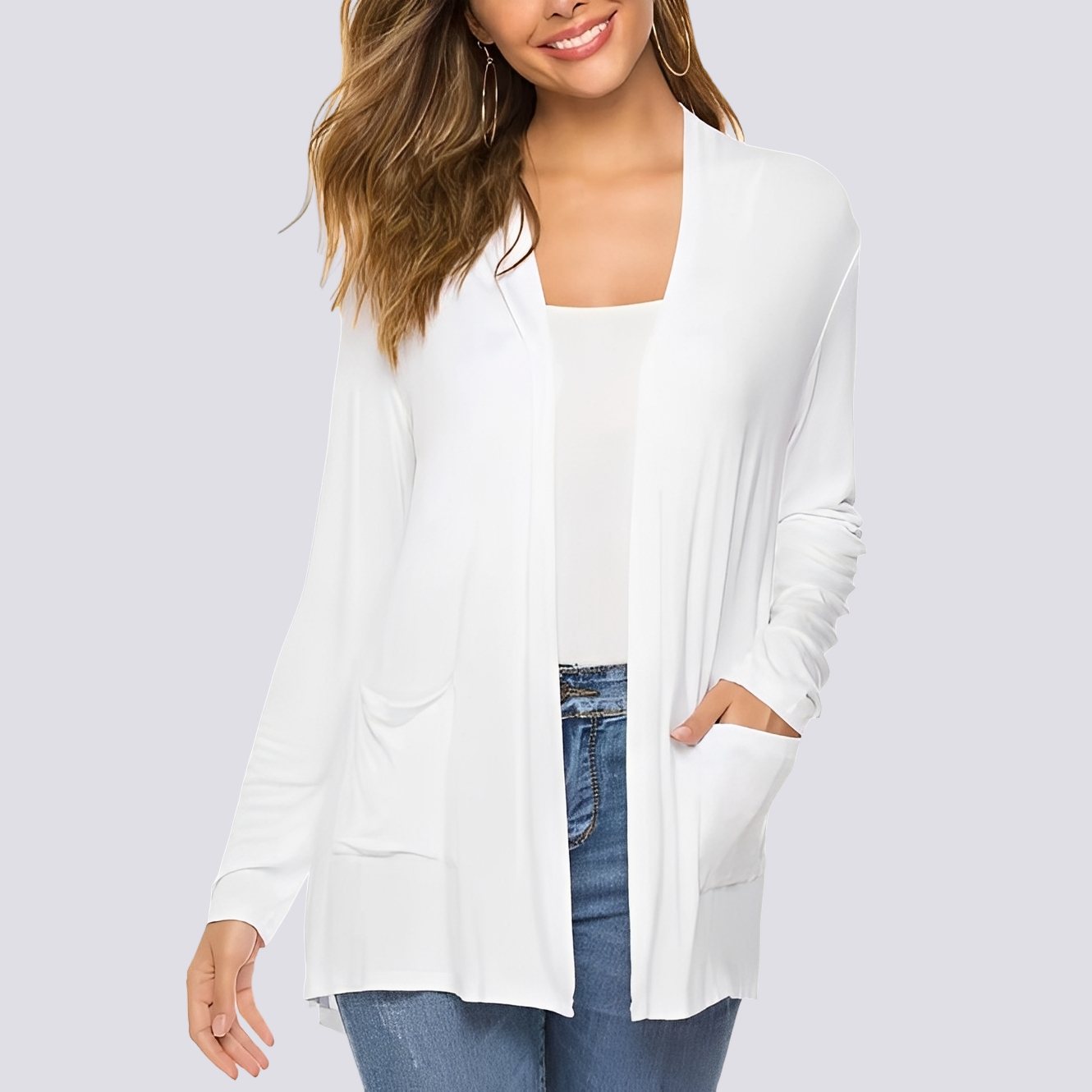 Bertha - Blazer long à allure décontractée