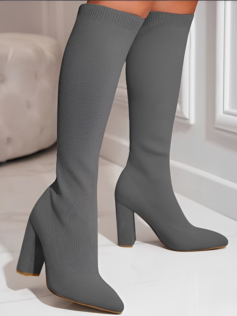 Karina - Bottes élégantes à talons hauts