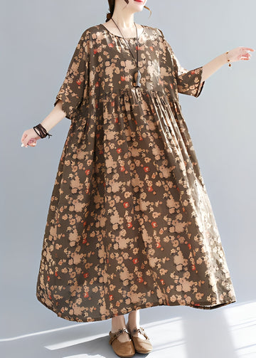 Mariam - Robe élégante et ample avec ourlet généreux pour femmes