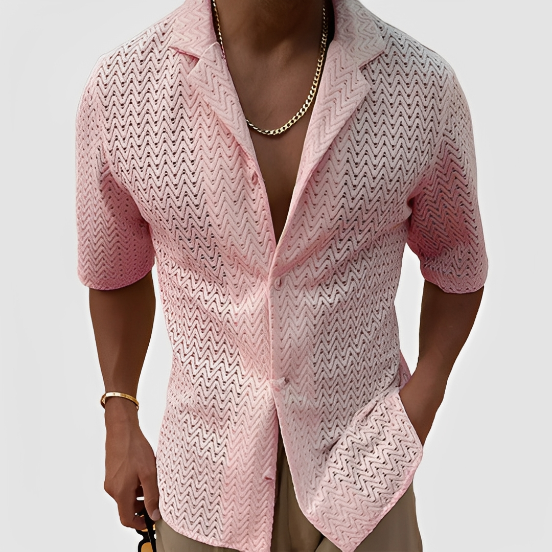 Bernie - Chemise homme d'été légère et aérée