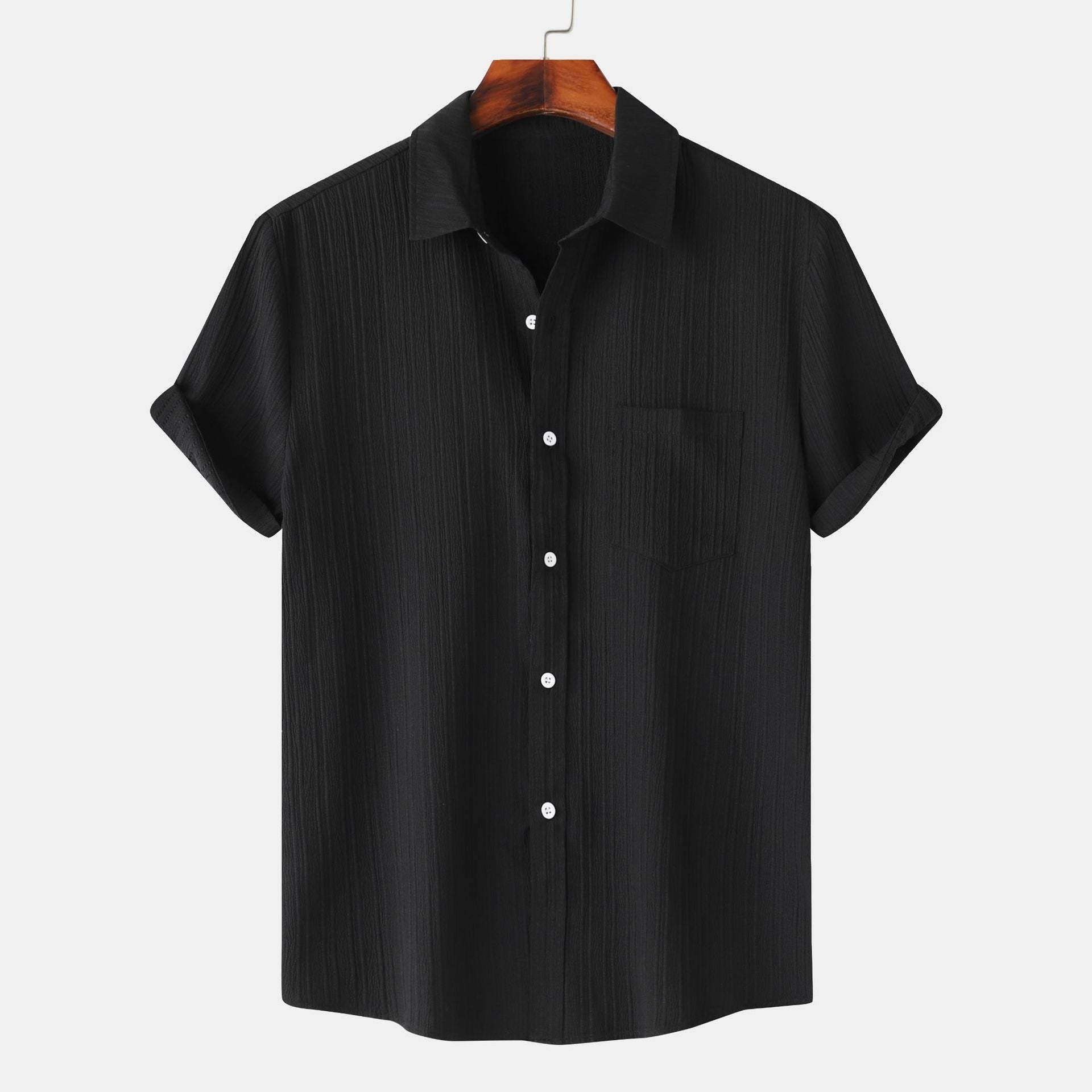 Jakub - Chemise Décontractée à Manches Courtes