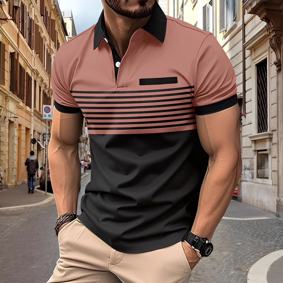 Thomas - Polo chic ajusté pour hommes