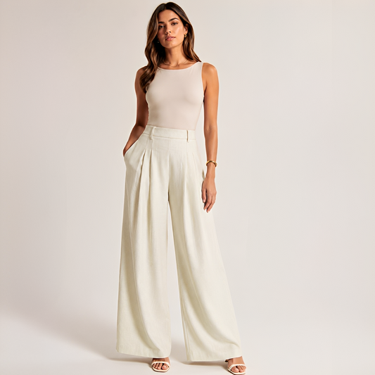 Brylee - Pantalon Large et Décontracté