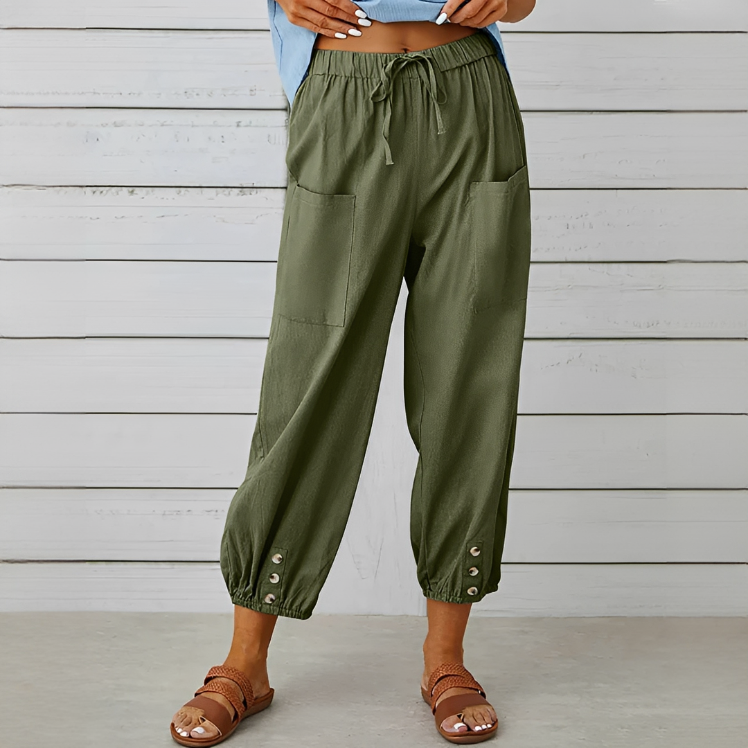 Scarlett - Pantalon agréable à lacets