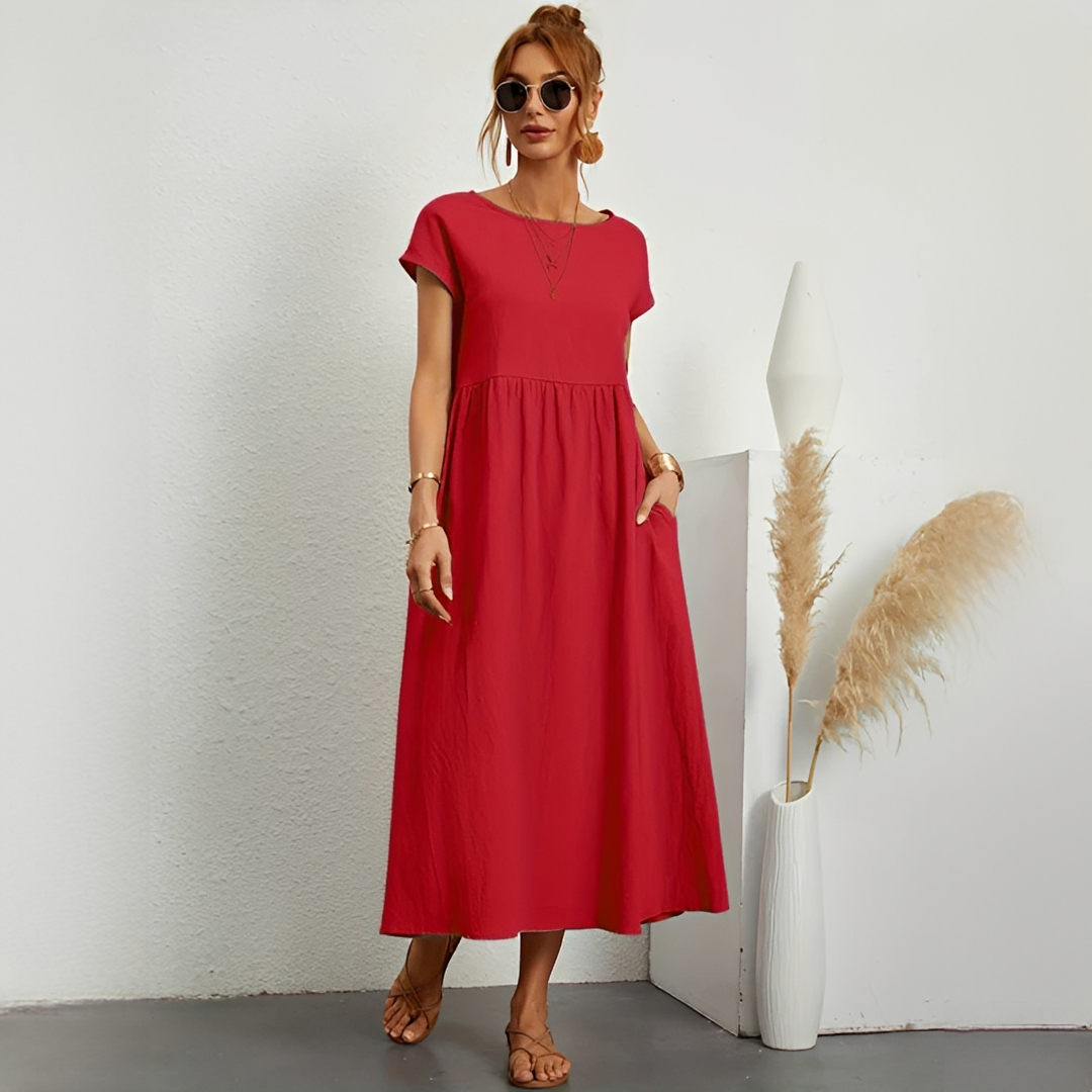 Celestinna - Robe d'été pour femme, style décontracté