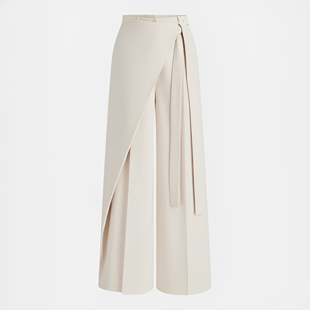 Leilani - Pantalon large et asymétrique