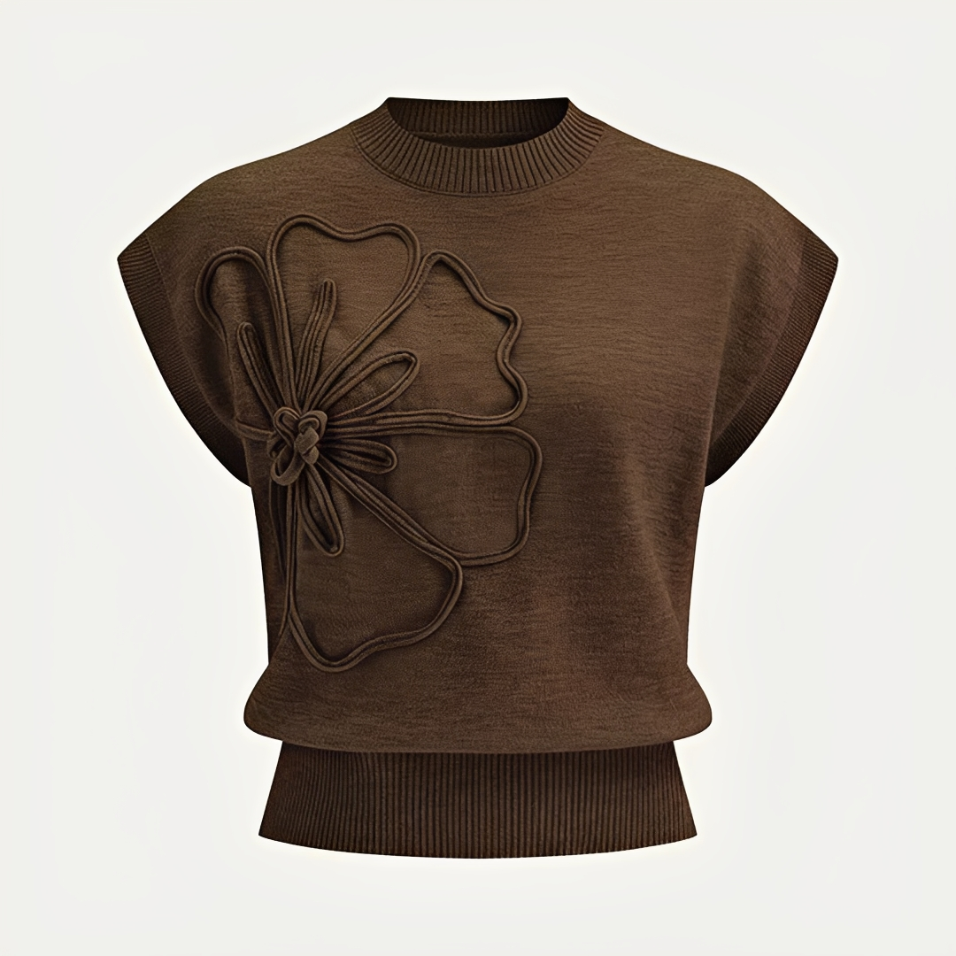 Jocelyn - Haut floral décontracté