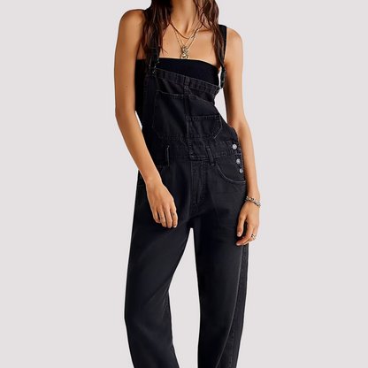 Sophie - Combinaison ample en denim décontractée pour femmes