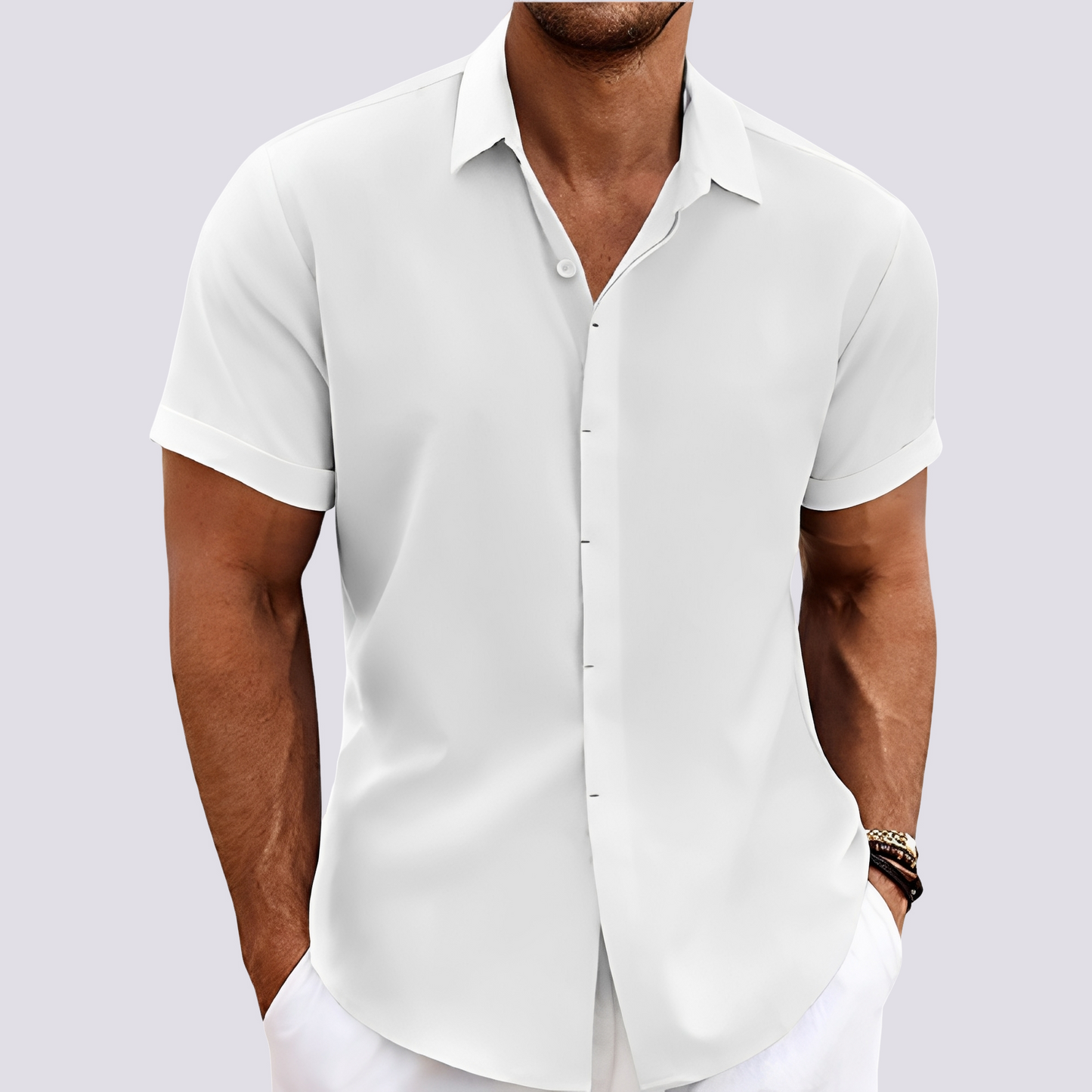 Jamie – Chemise pour homme – confortable et décontractée
