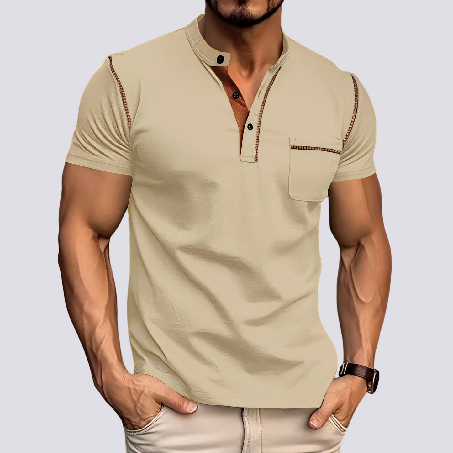 Stefan - Polo élégant et léger pour hommes