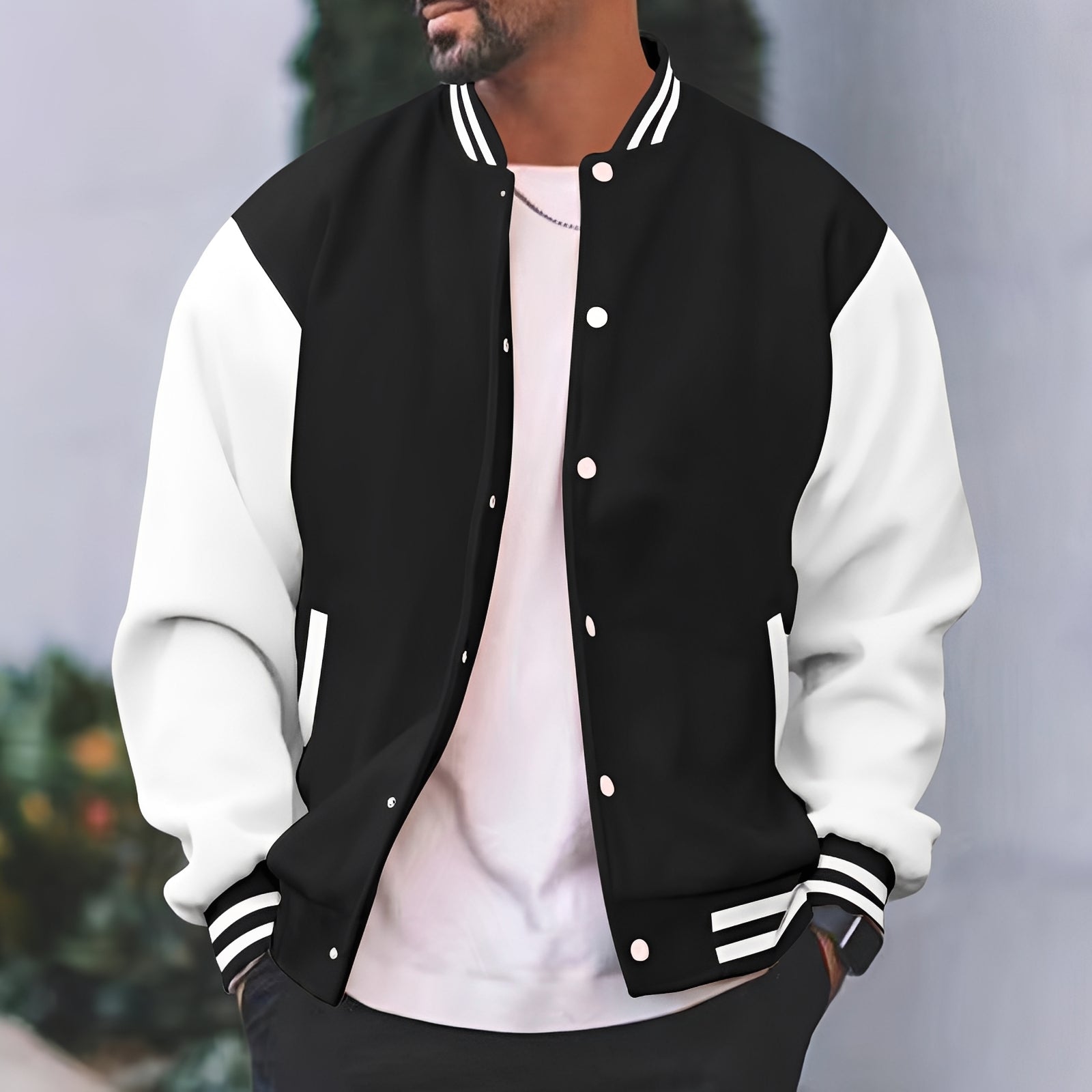 Greg - Veste bomber tendance et décontractée pour hommes