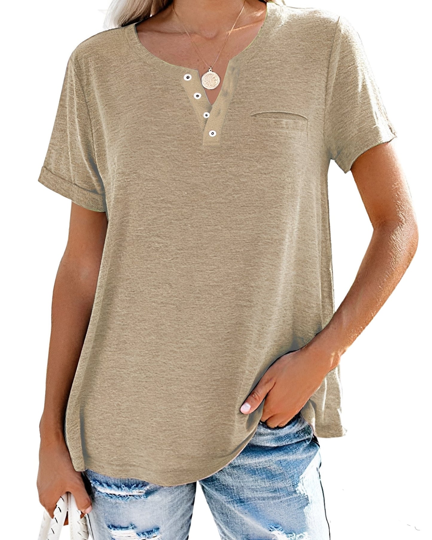 Alyssa - Blouse large et décontractée pour femmes