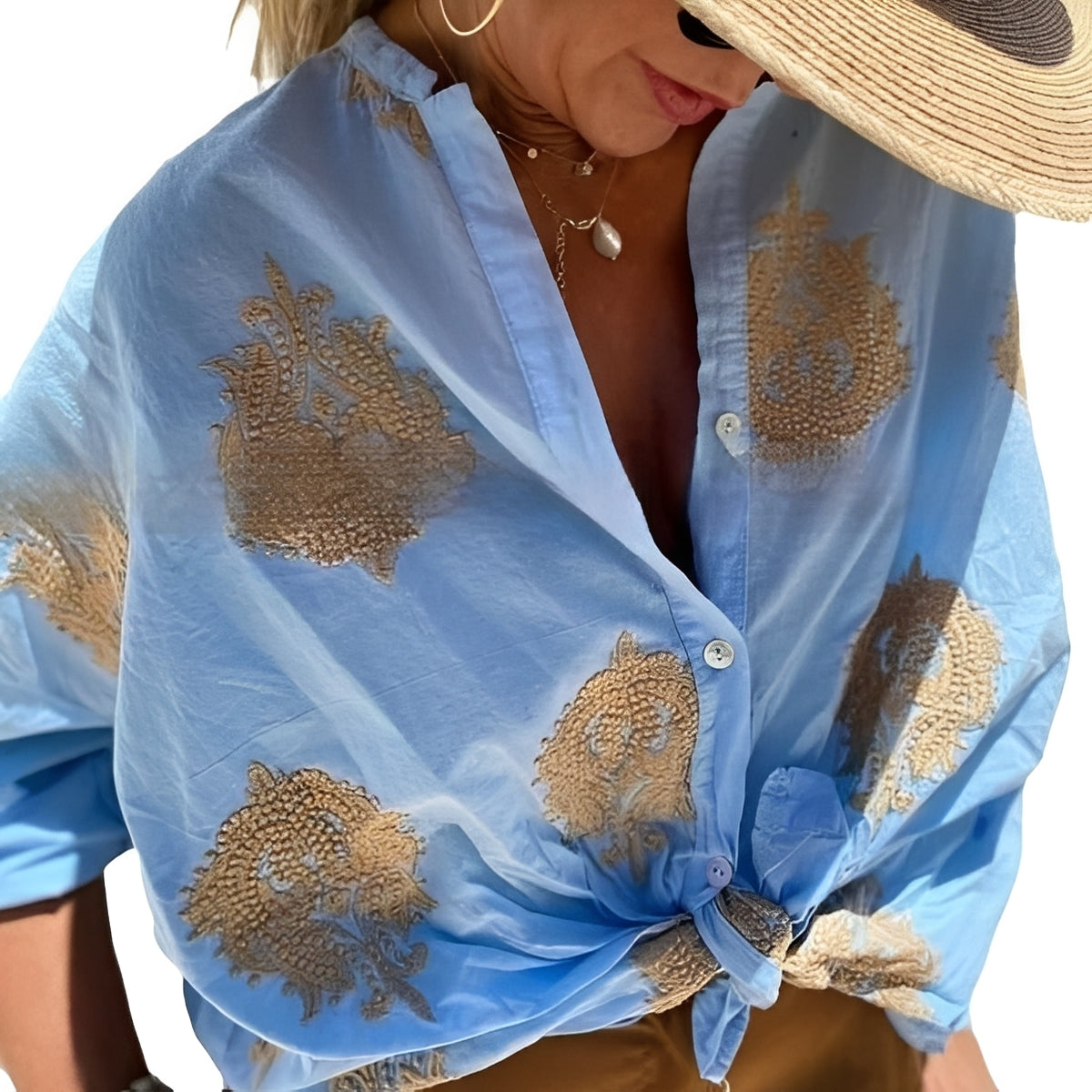 Erica - Blouse confortable et détendue pour femmes