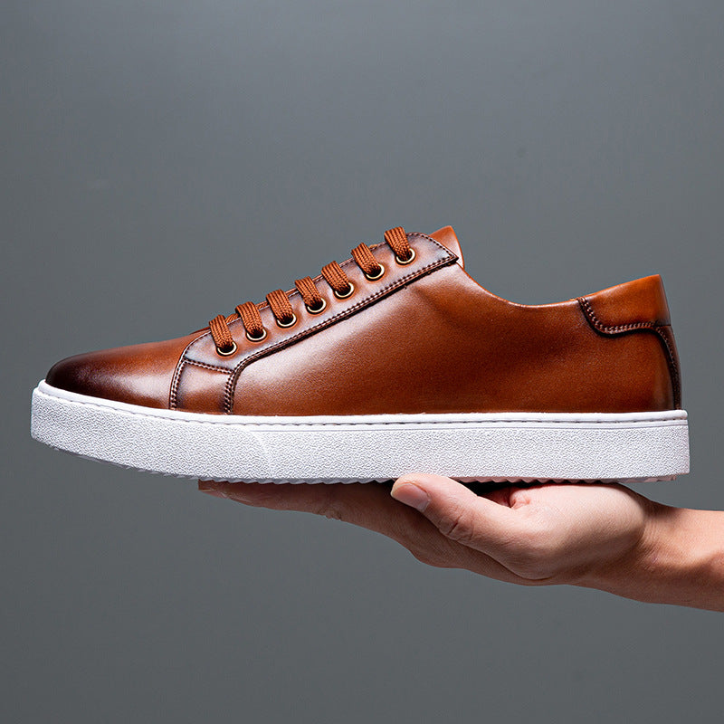 Dominik - Sneakers Décontractées Finition Texturée