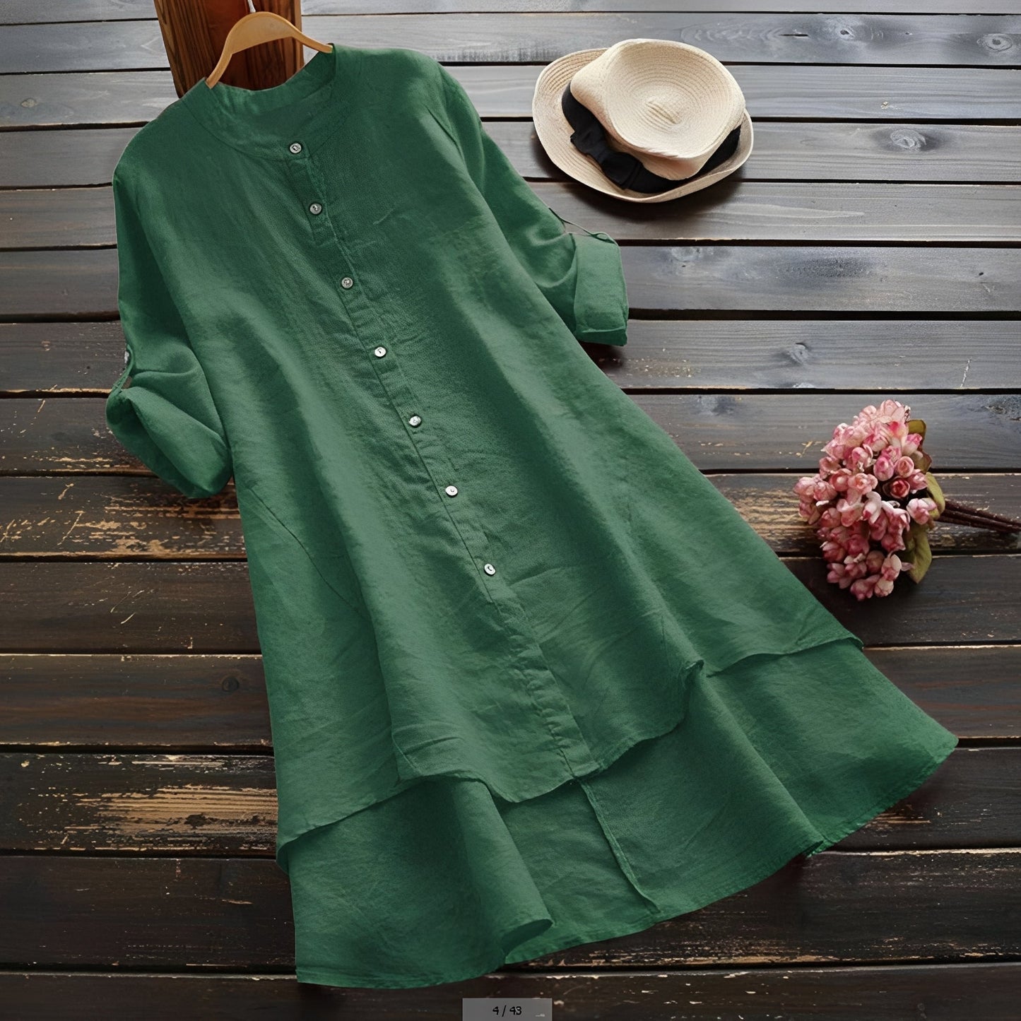 Mildred - Robe Chic avec Fermetures