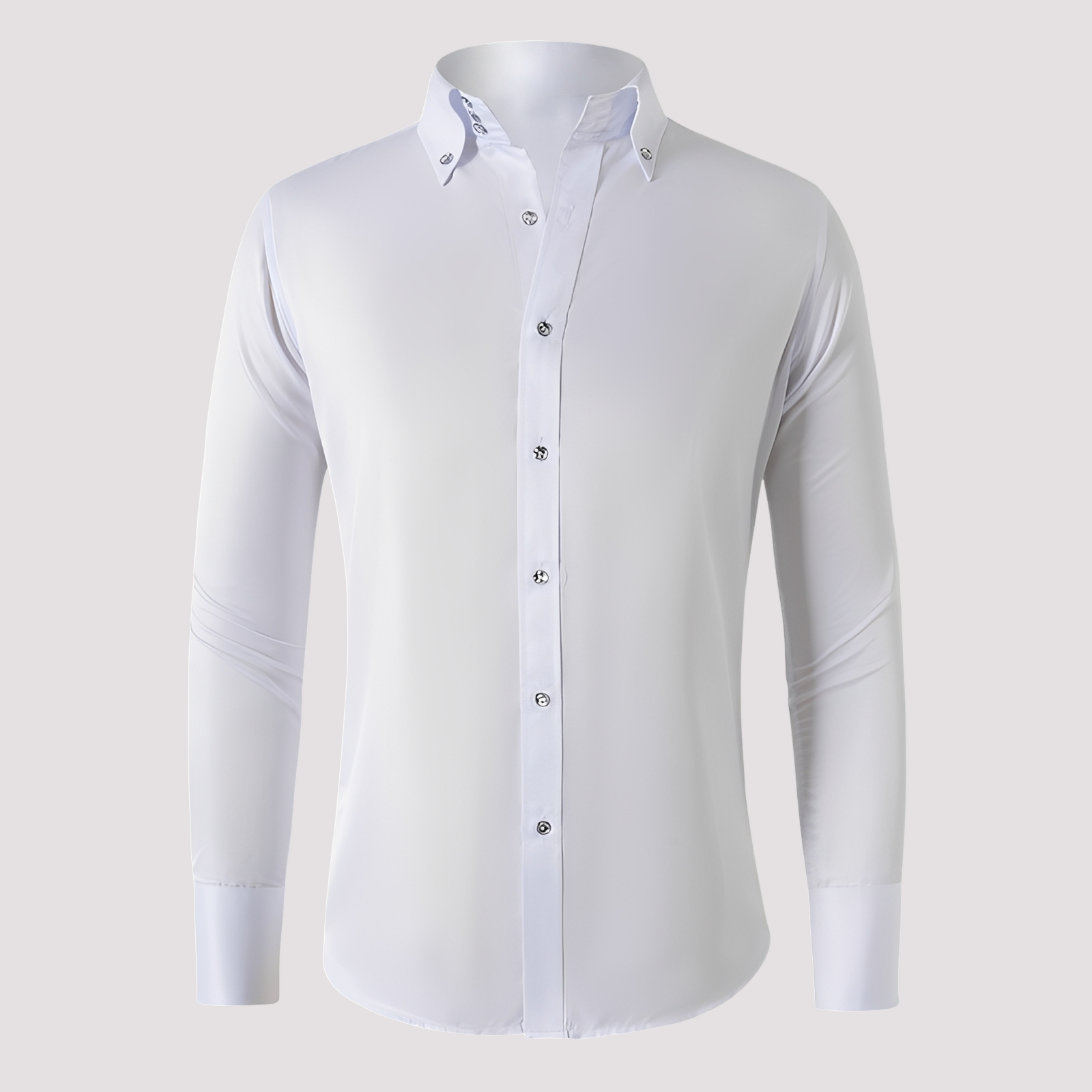Marco - Chemise homme manches longues, style décontracté