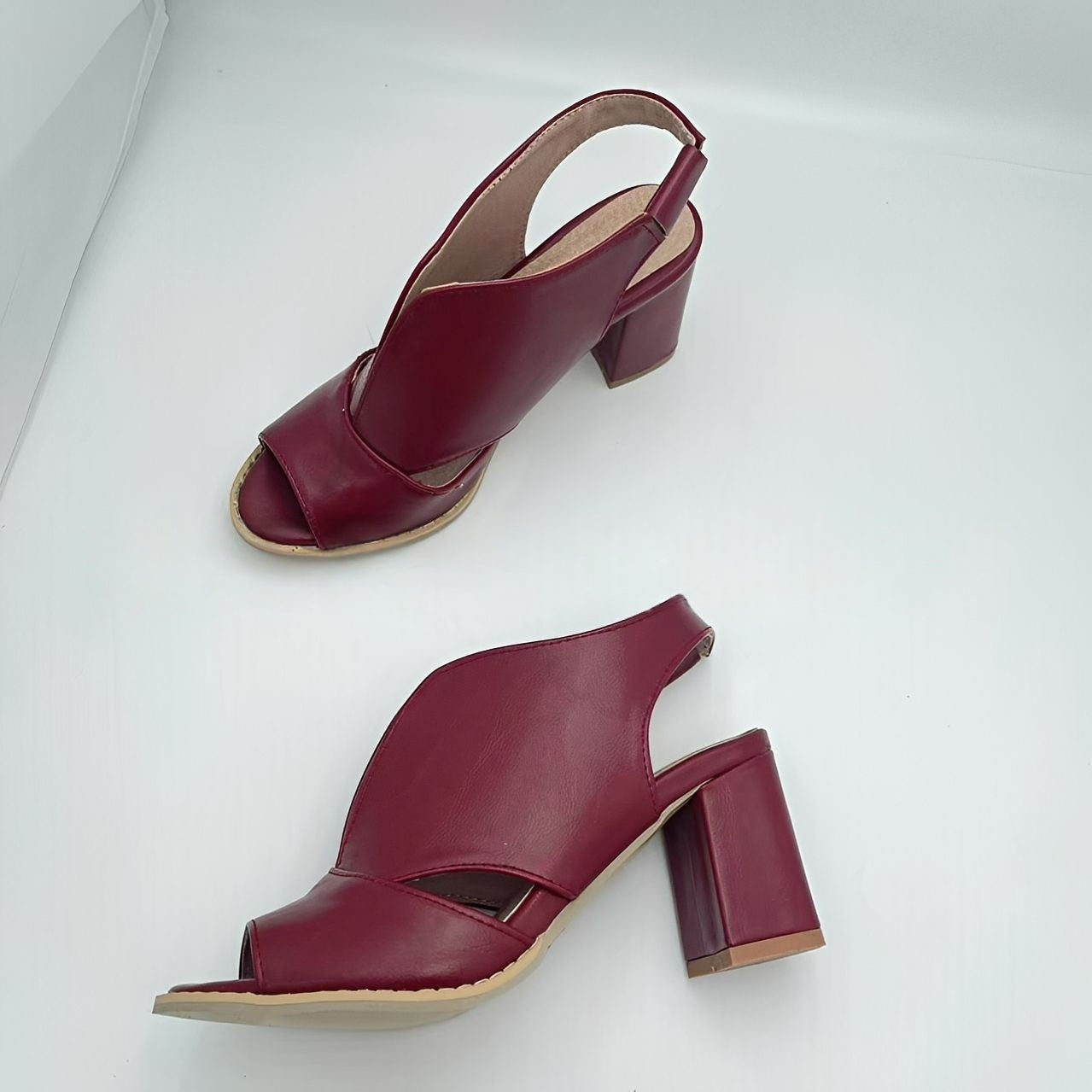 Anita - Sandales stylées à bout ouvert