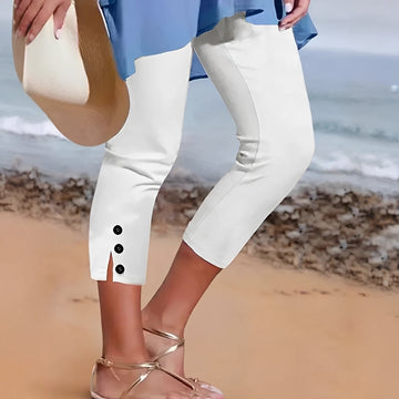 Catrin - Pantalon Court Raffiné