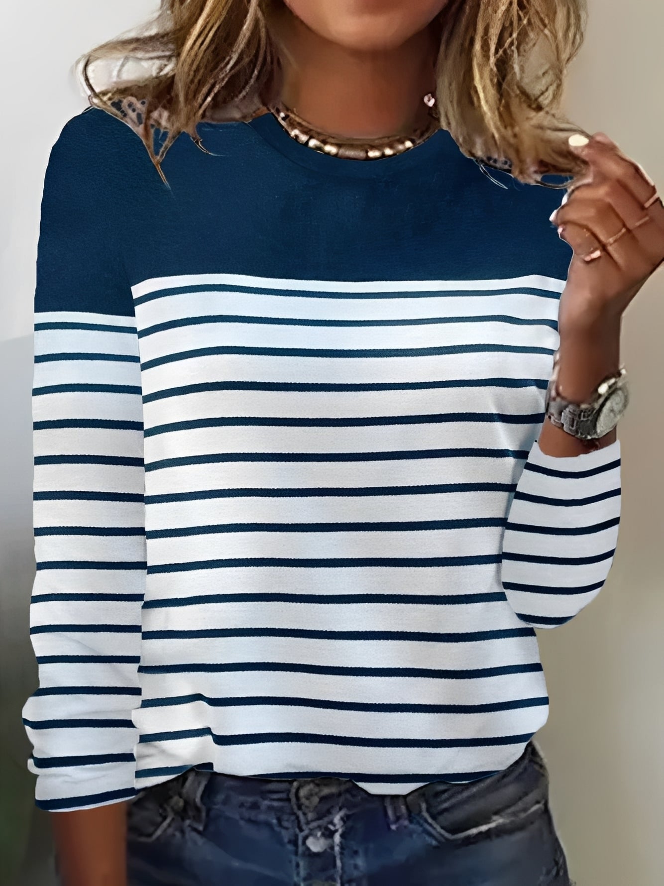 Samantha - Chemisier à Manches Longues Femme - Élégant et Décontracté