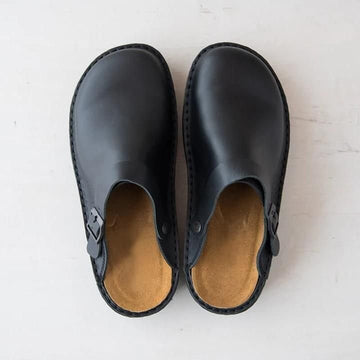 Yani - Pantuflas ortopédicas de cuero para hombre