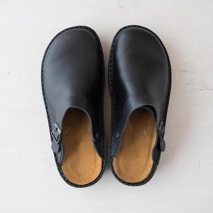 Yani - Pantuflas ortopédicas de cuero para hombre