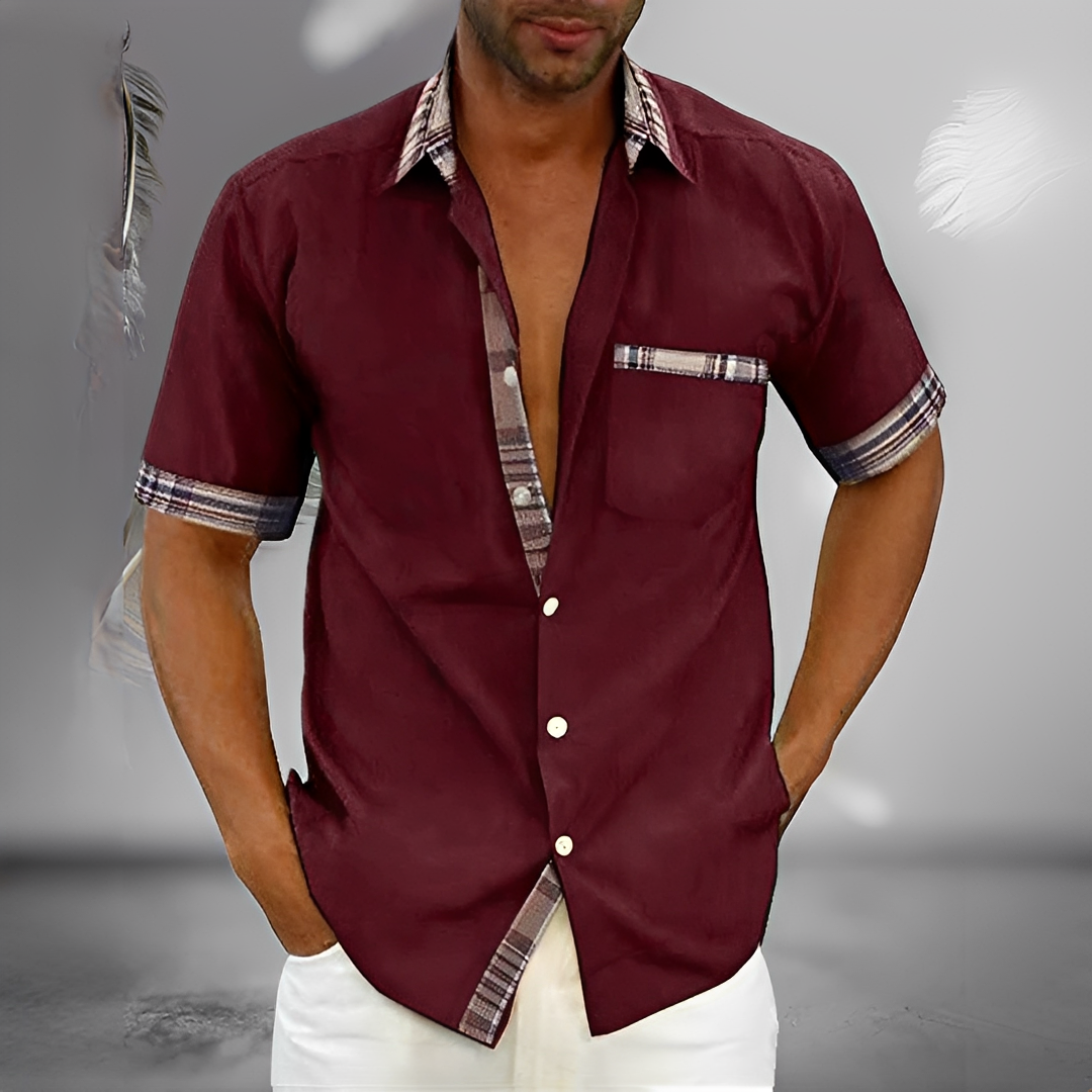 Henrick - Chemise d'été élégante et confortable pour homme
