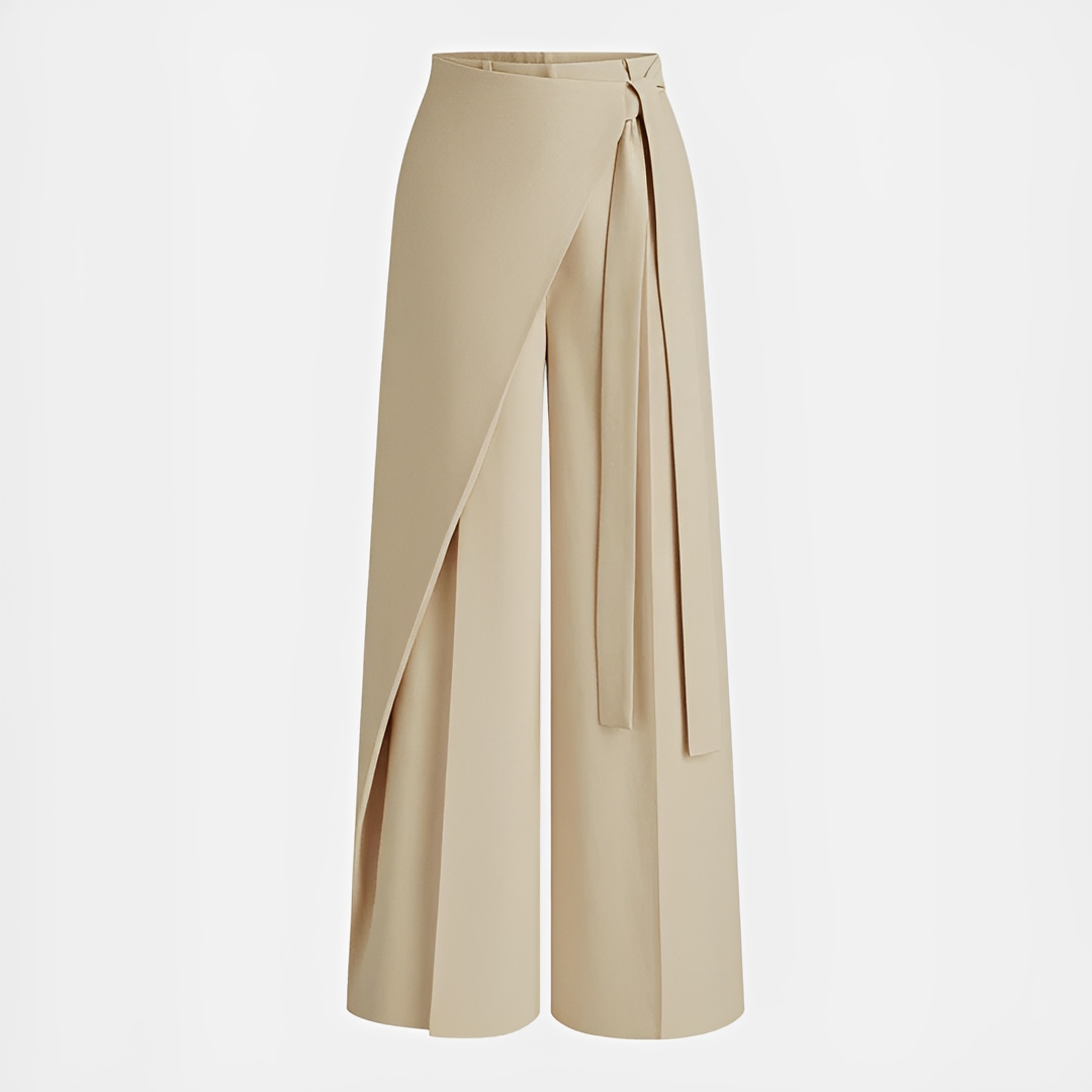 Leilani - Pantalon large et asymétrique