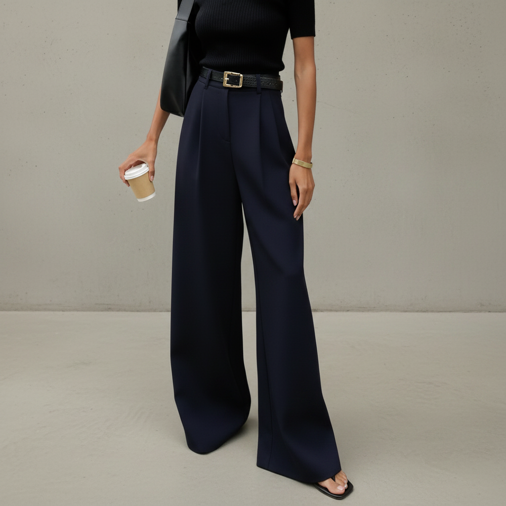 Blaine - Pantalons large élégants