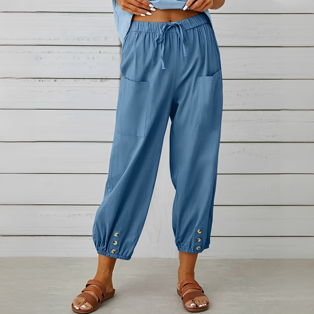 Scarlett - Pantalon agréable à lacets