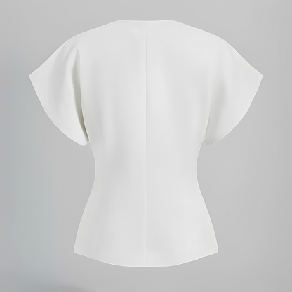 Ariella - Blouse tendance à col en V