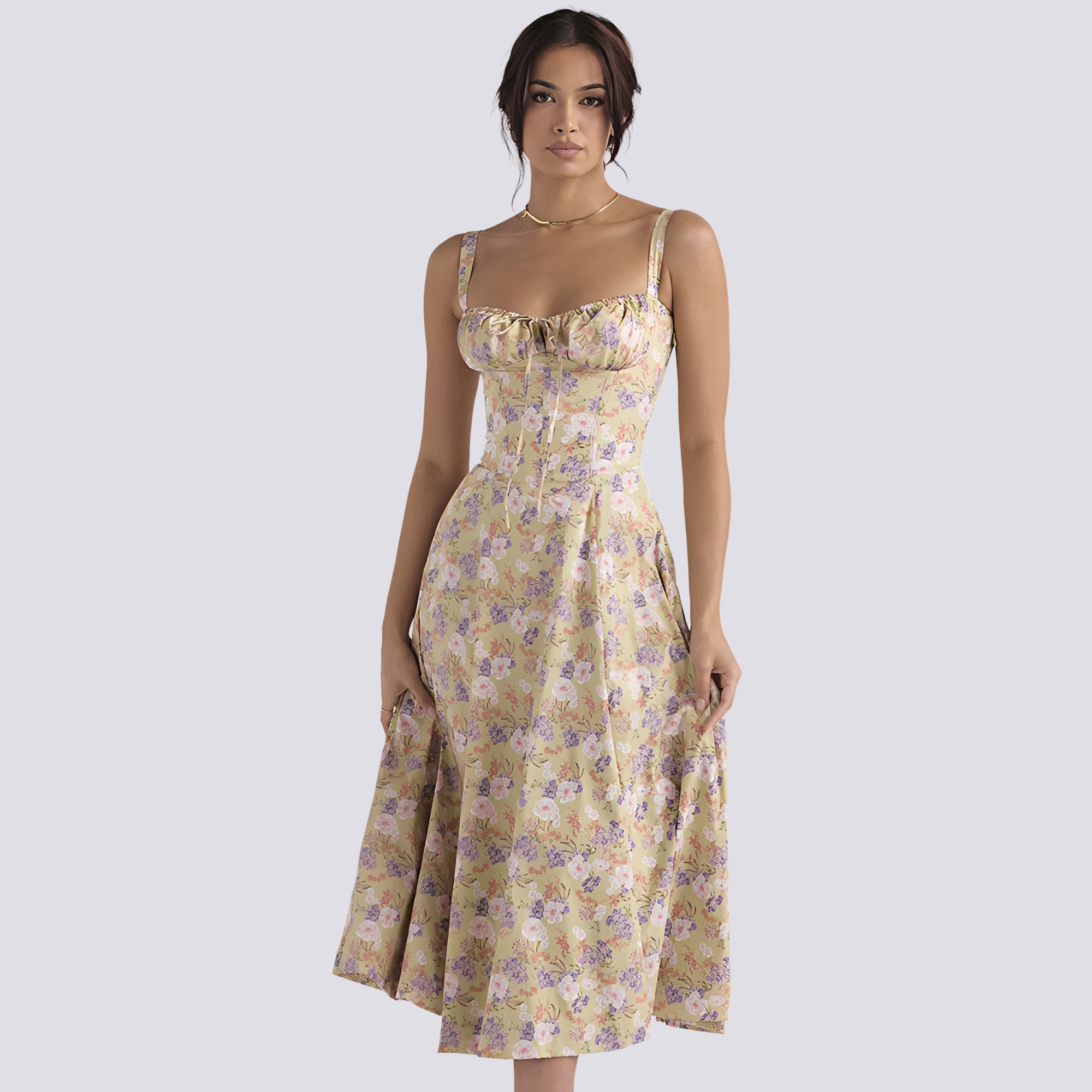 Marley - Robe à motifs floraux pour un look détendu