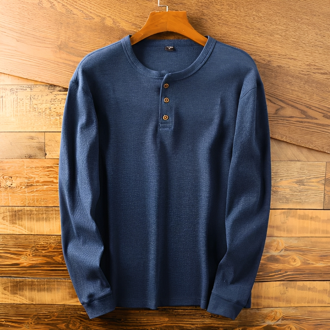 Benjie - Chemise confortable à manches longues pour homme