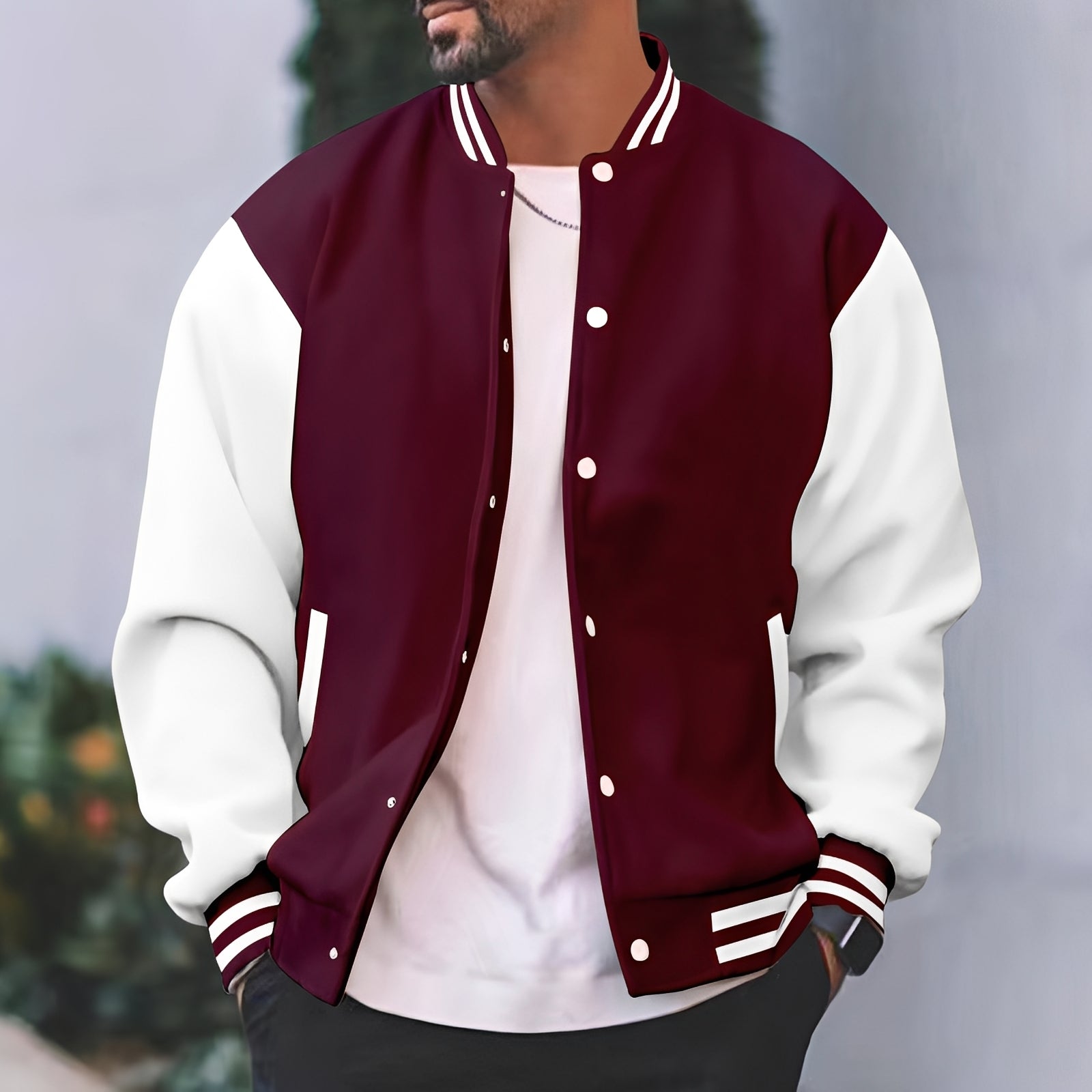 Greg - Veste bomber tendance et décontractée pour hommes