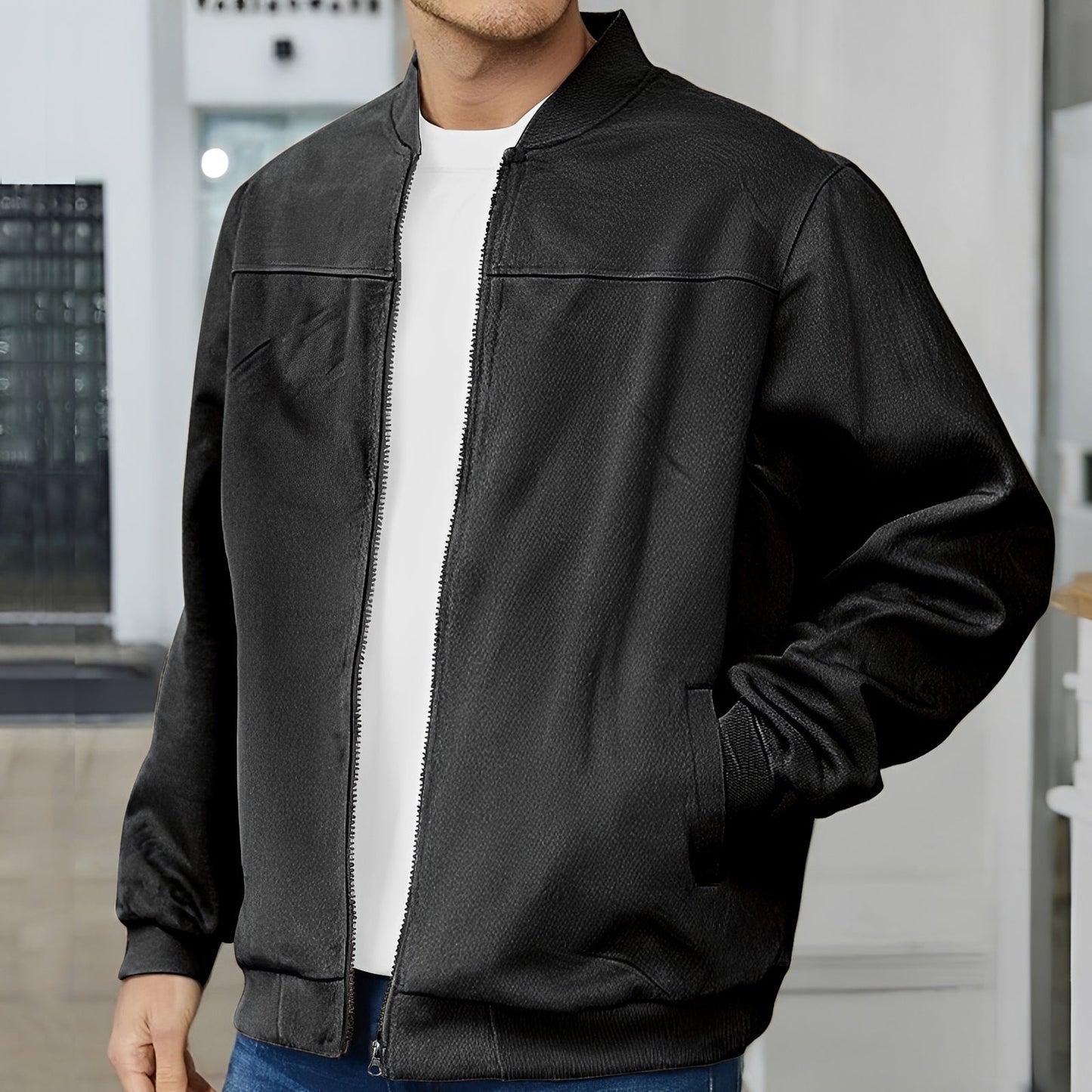 Aiden – Bomber pour homme – look décontracté