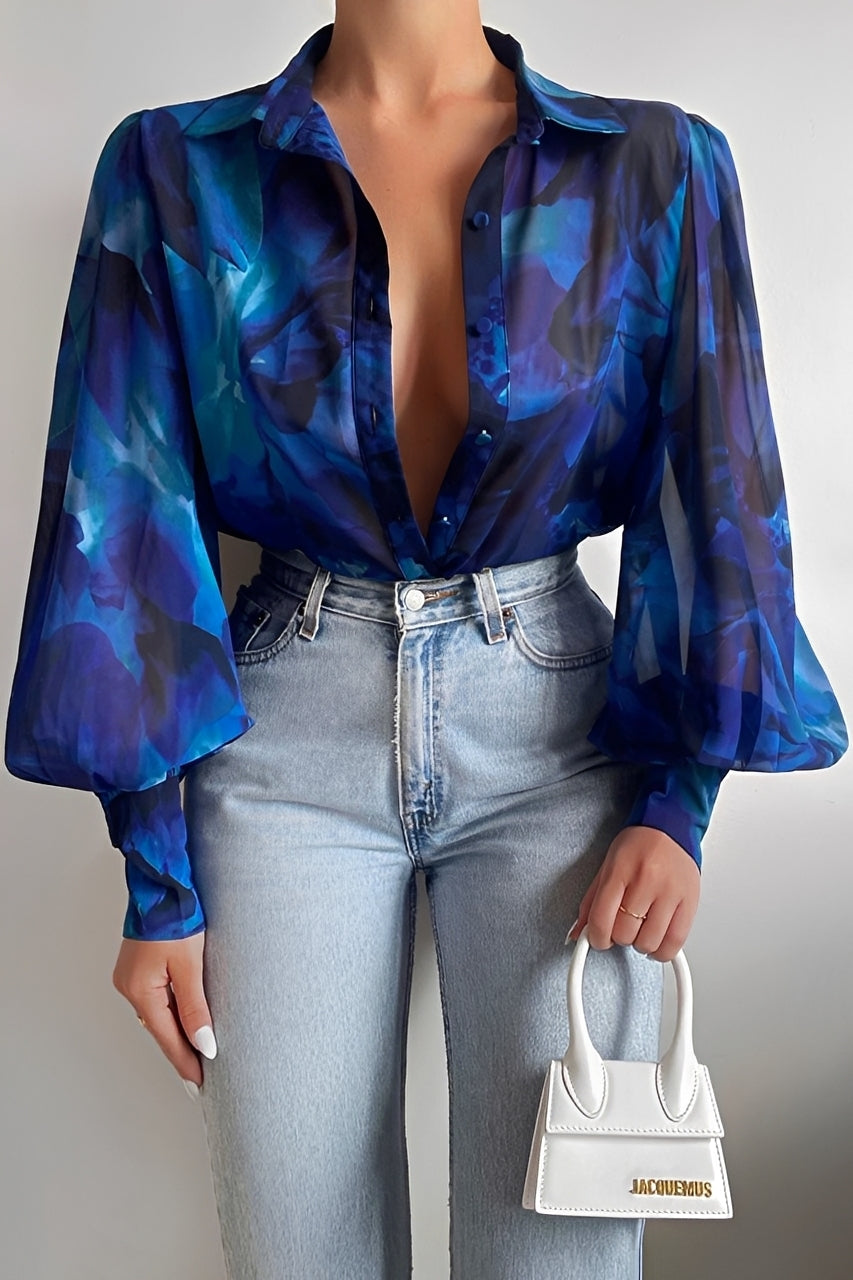 Carla - Blouse élégante pour femme avec manches larges