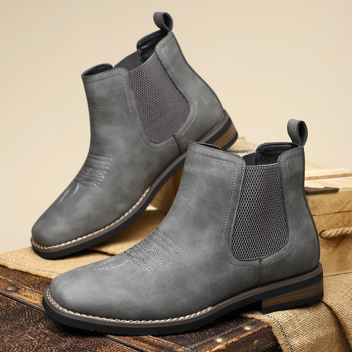 Carson - Bottes Élégantes Mi-Mollet