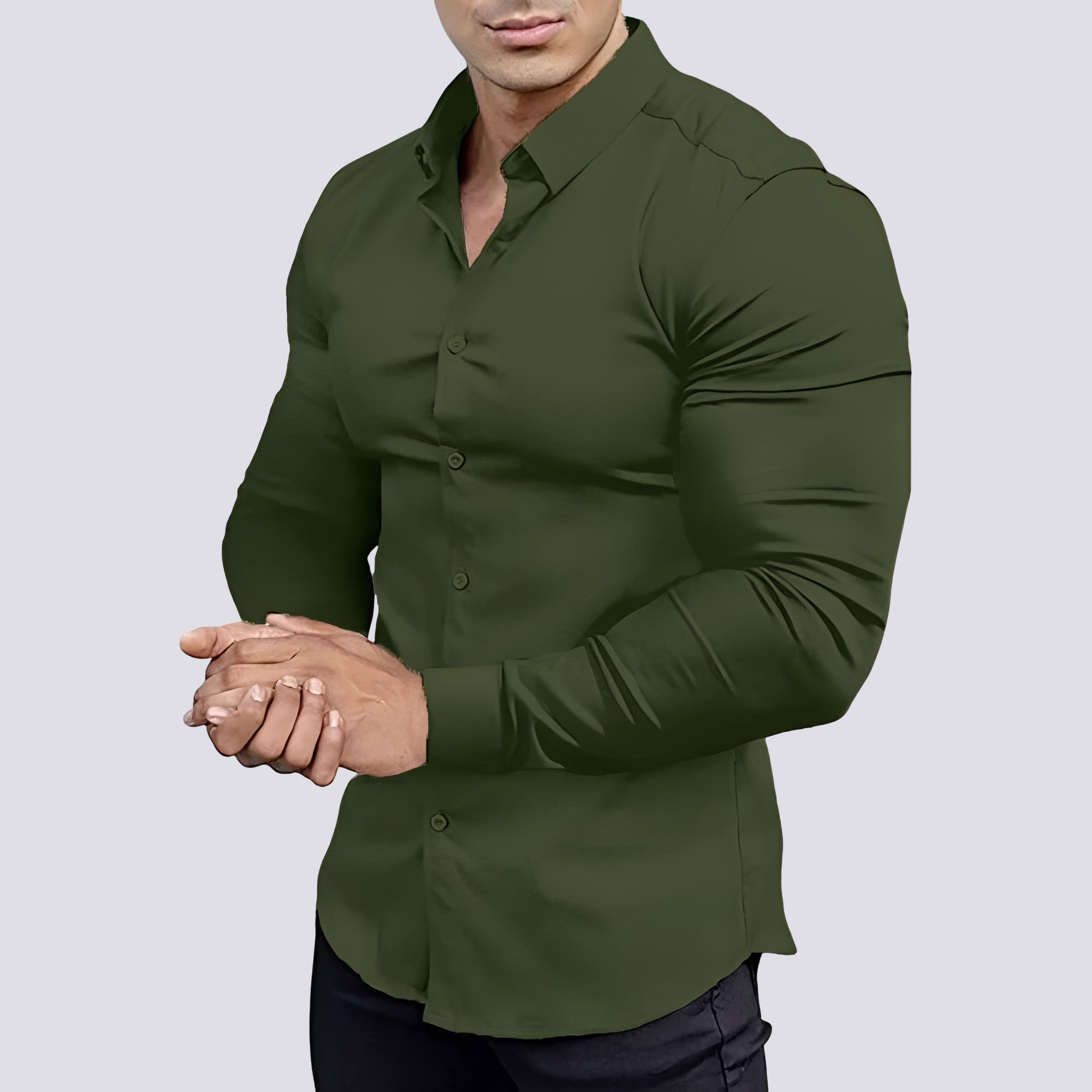 Benson - Chemise Ajustée et Décontractée