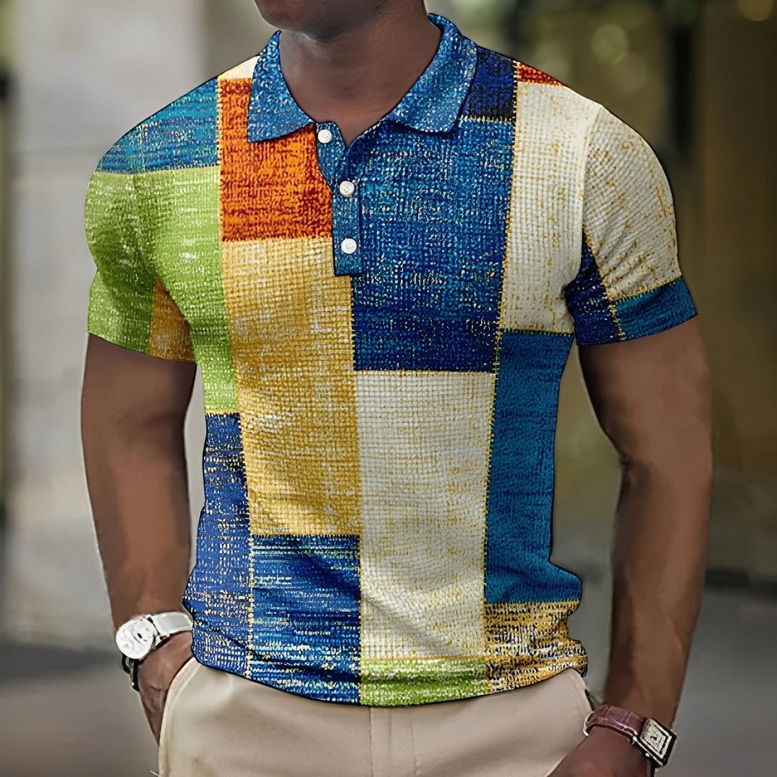 Jimmy - Chemise chic à motifs de carreaux