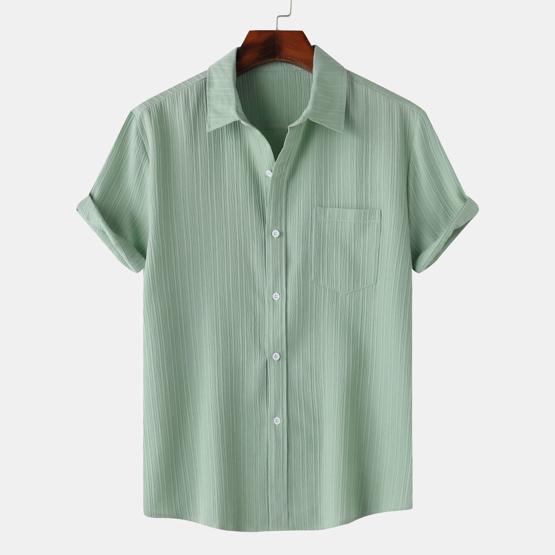 Jakub - Chemise Décontractée à Manches Courtes