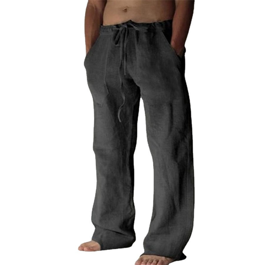 Anton - Pantalon Casual d'Été Uni